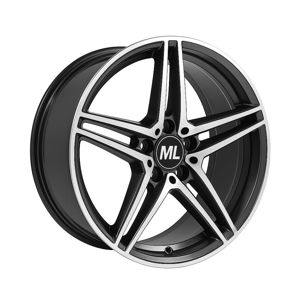 ML Matte Black Alloy Wheel