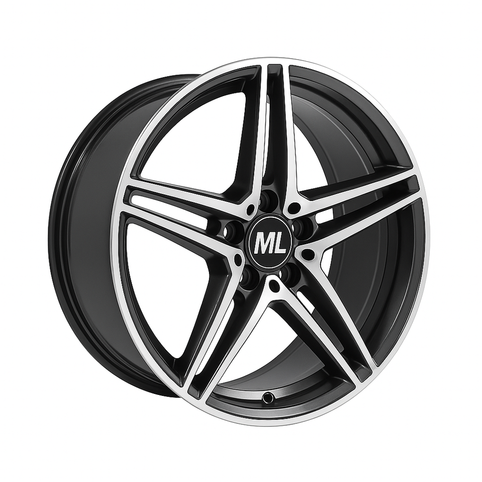 ML Matte Black Alloy Wheel