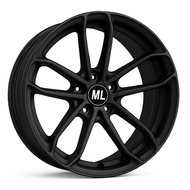 ML 10-Matte Black Alloy Wheel