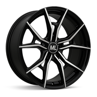 ML Velocity Gloss Black Alloy Wheel