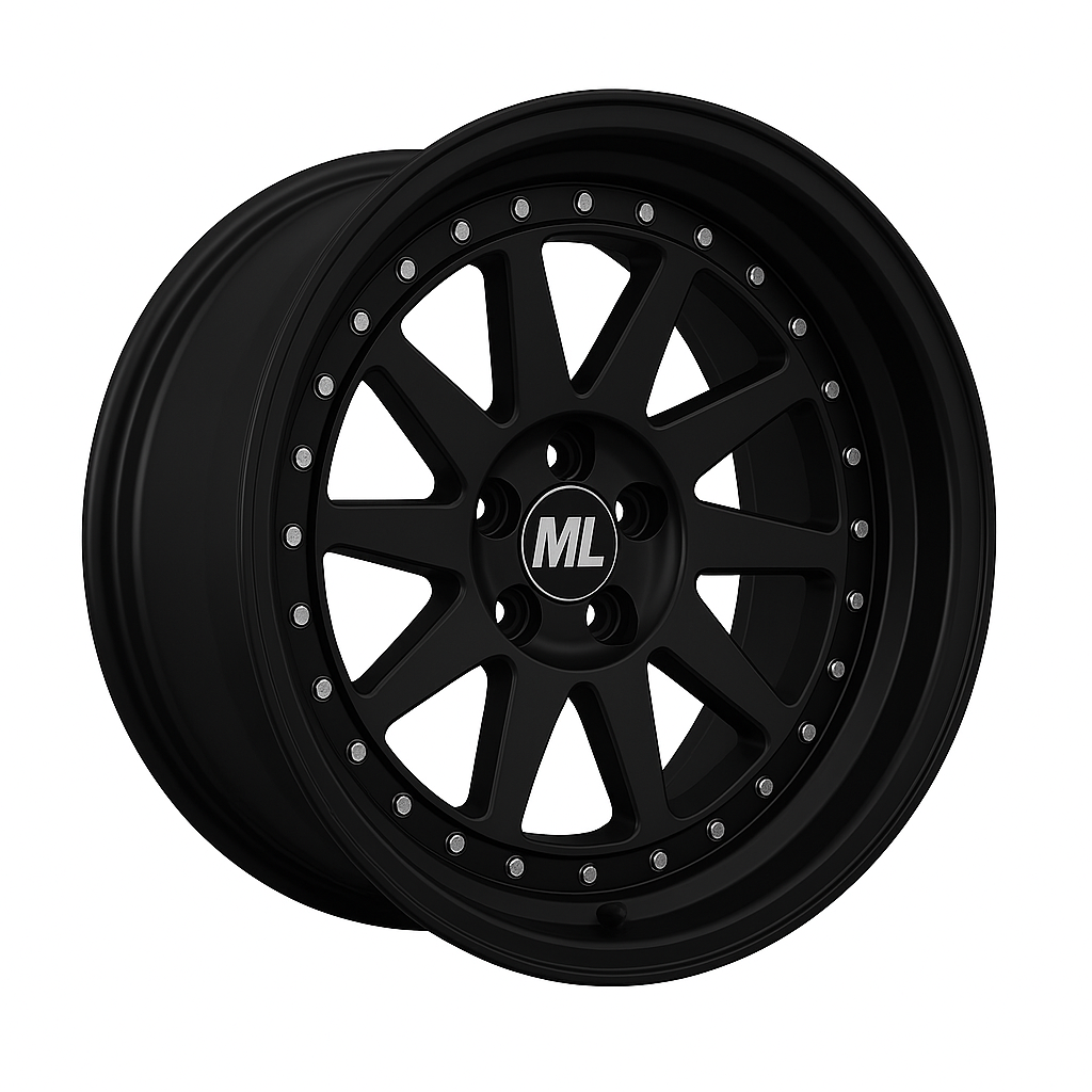 ML Forged 10-Spoke Black Wheel