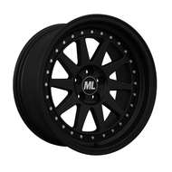 ML Forged 10-Spoke Black Wheel