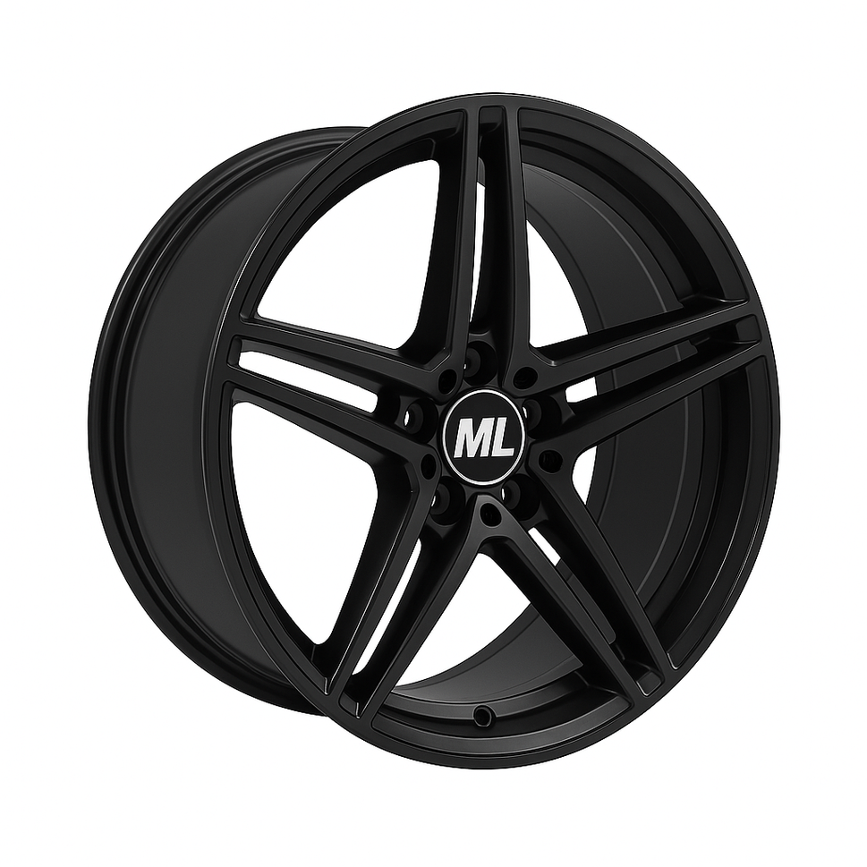 ML Matte Black Alloy Wheel